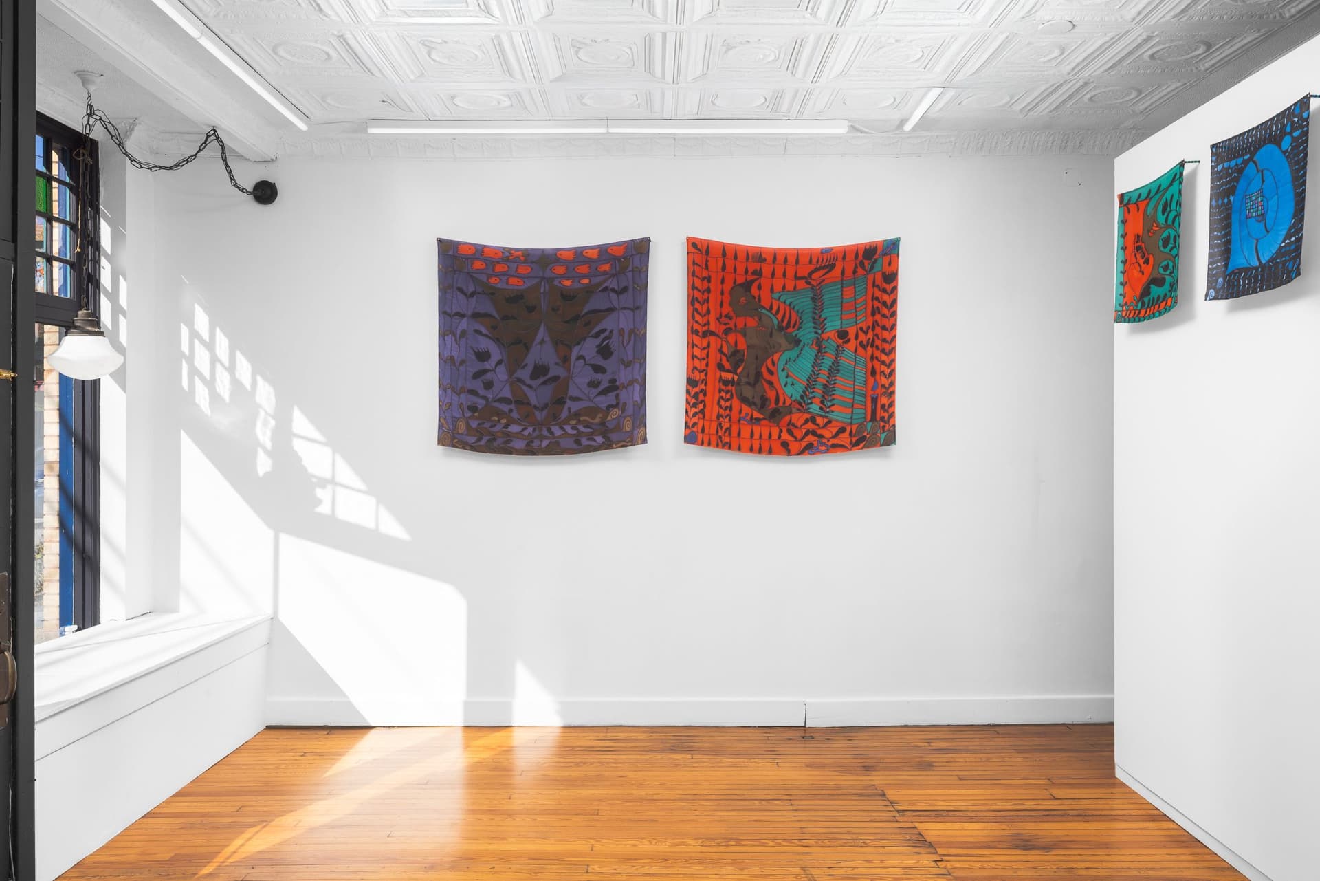 Installation view.