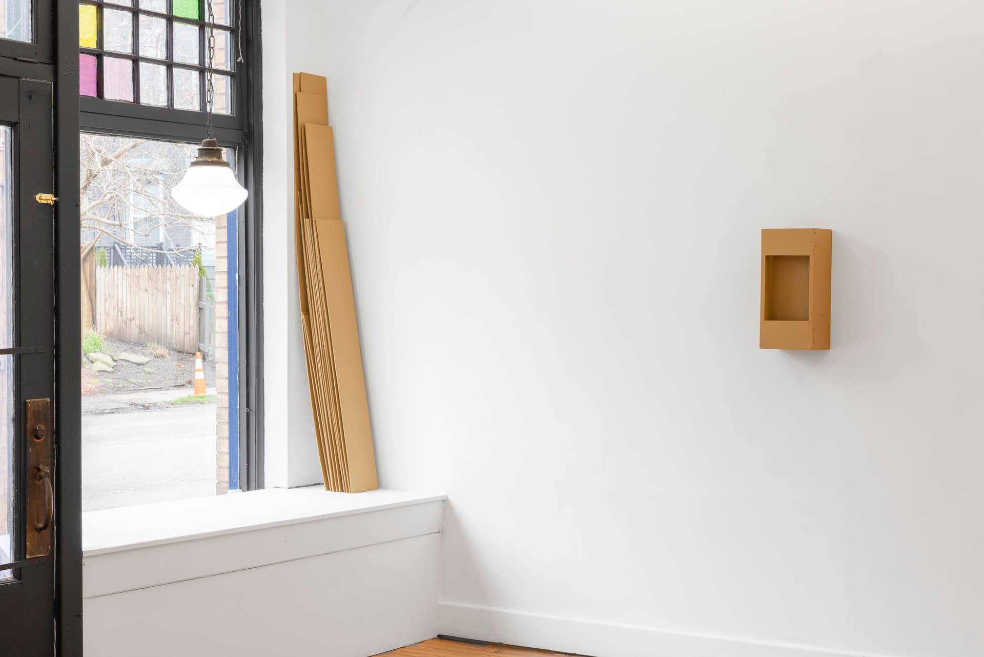 Installation view.