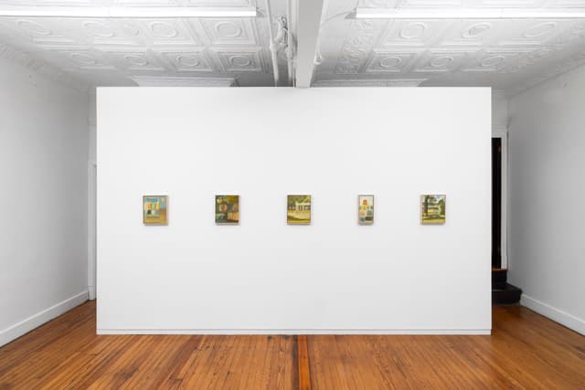 Installation view.