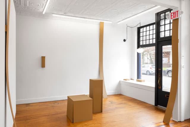 Installation view.