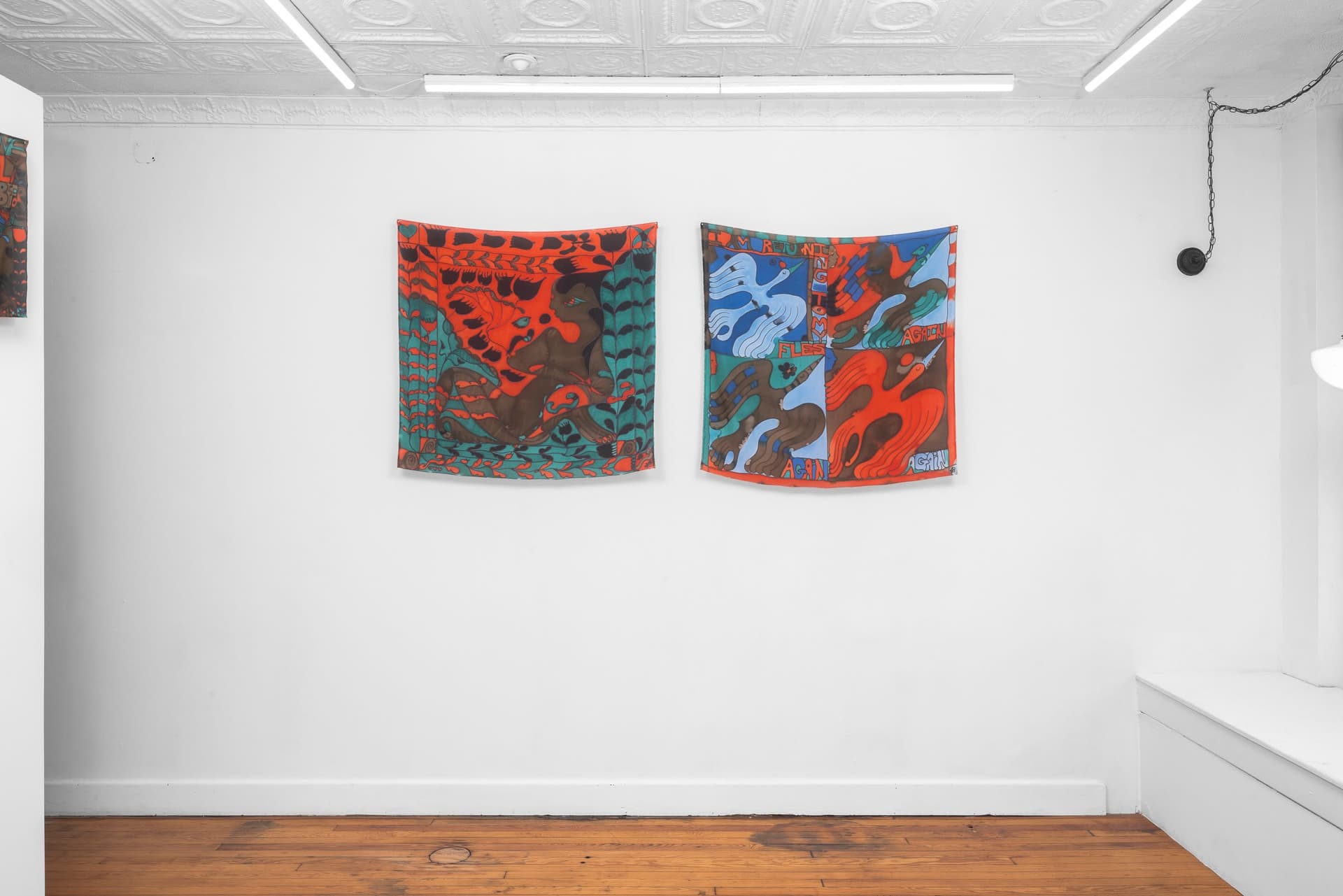 Installation view.