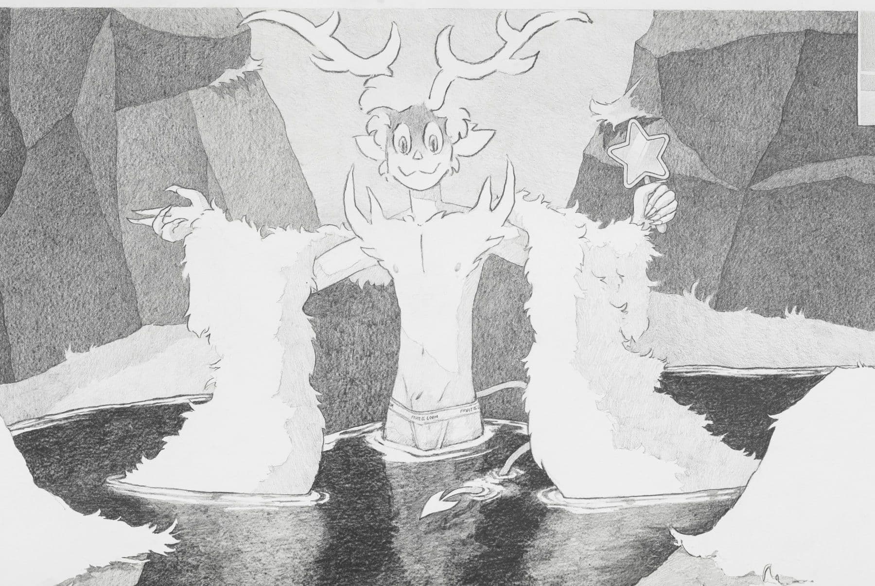 Paul Peng. Ground (Detail), 2021.
Graphite on paper. 50 x 38 inches.