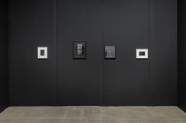 Installation view.