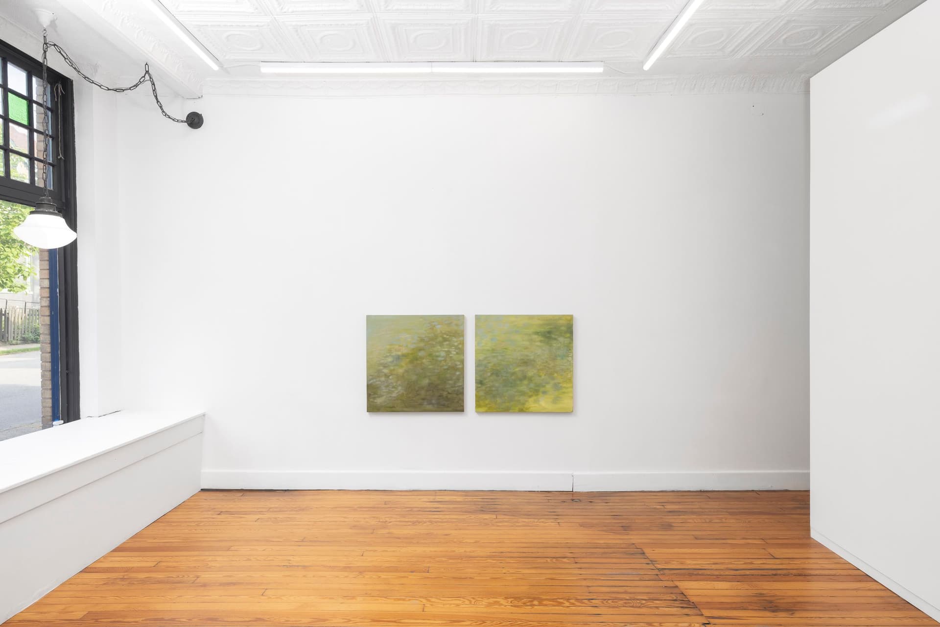 Installation view.
