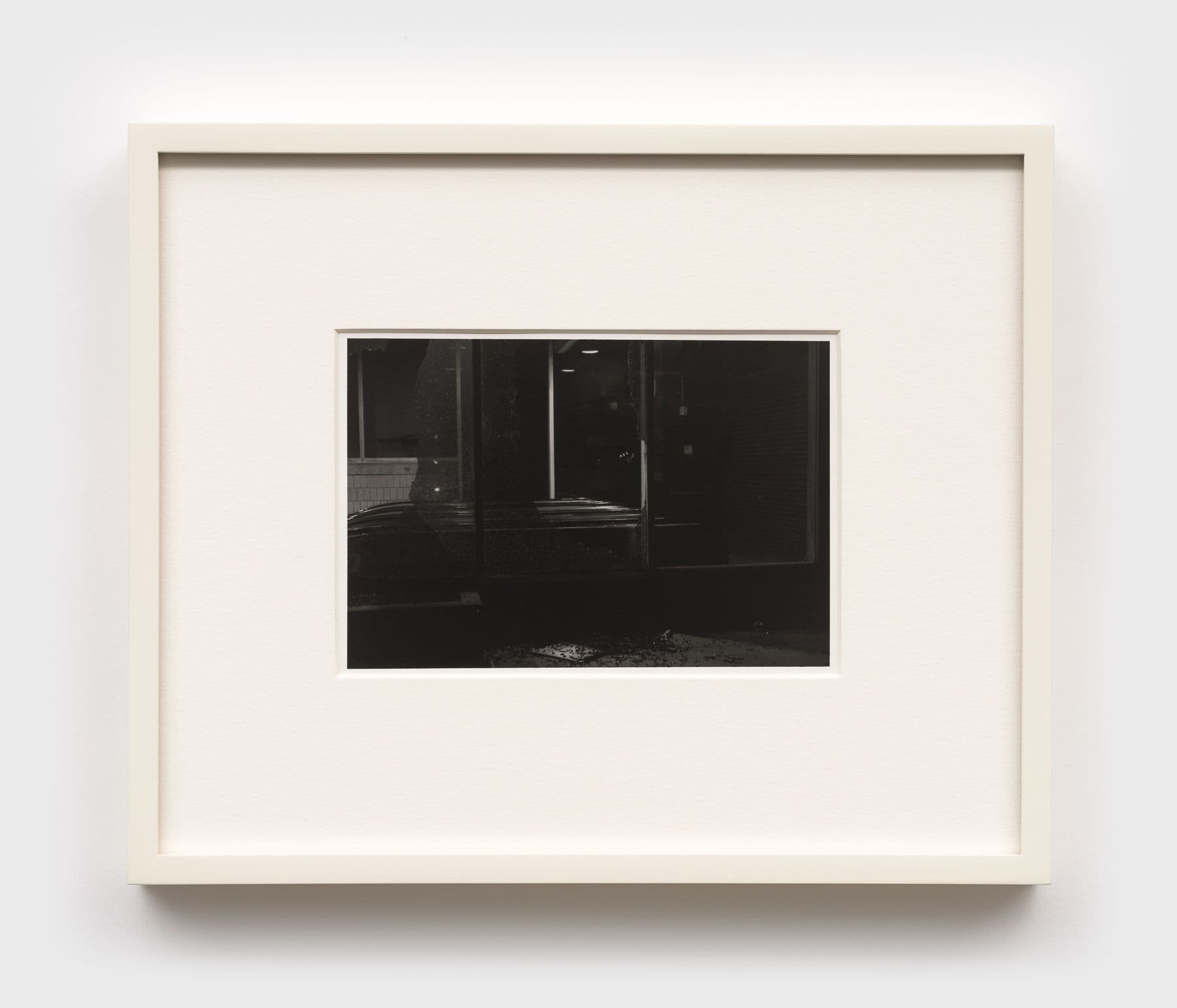Mo Costello. Untitled (Riot), 2025.
Gelatin silver print
4 × 6 inches (9 1/2 × 11 1/2 inches framed). Edition of 3 + II AP.