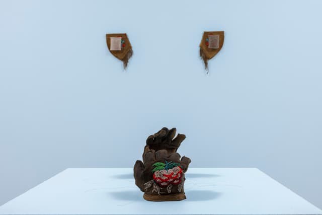 Installation view.