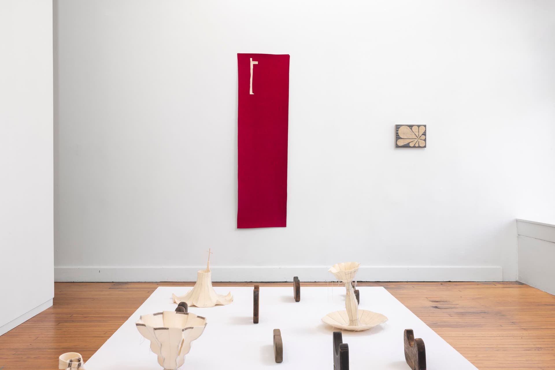Installation view.