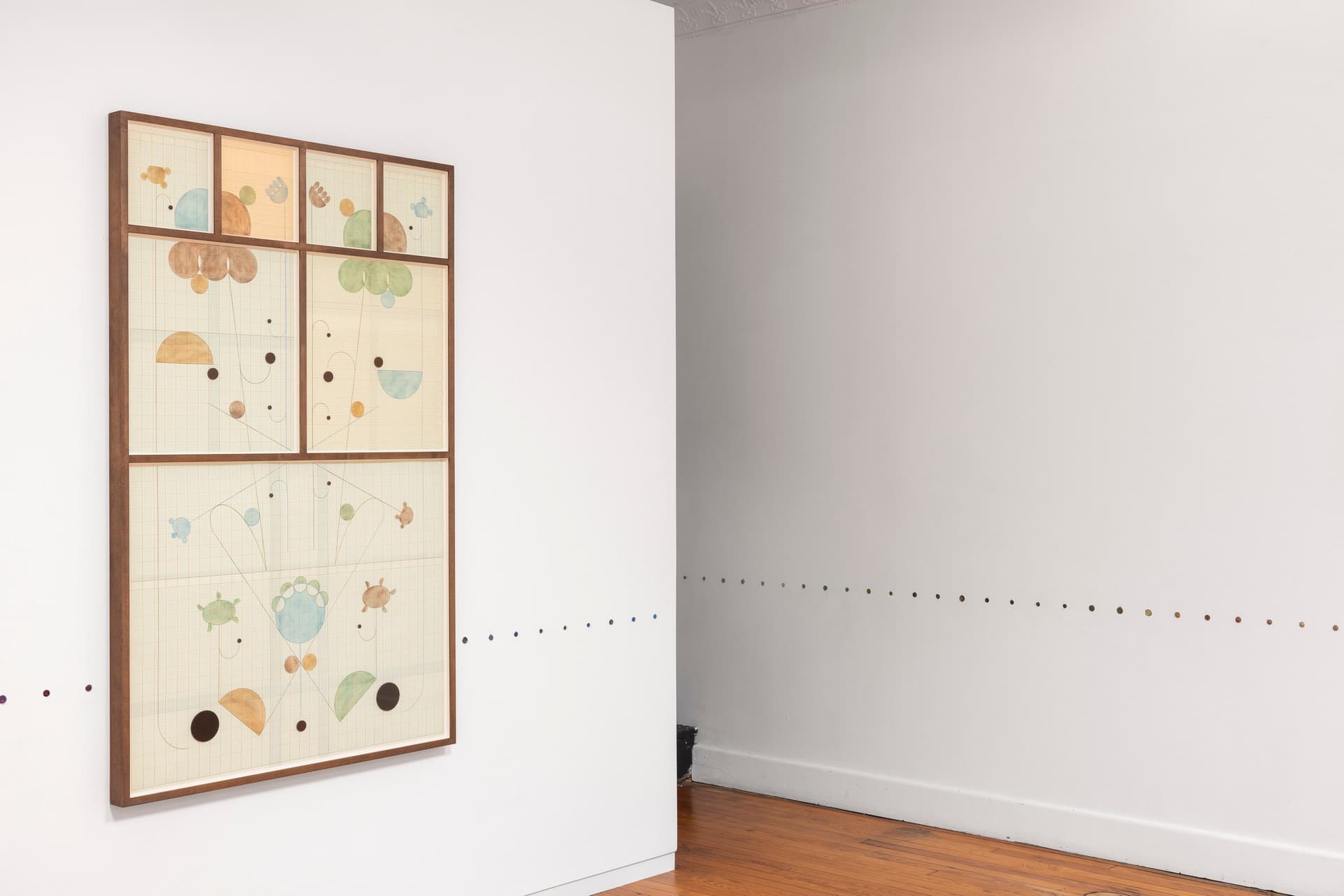 Installation view.