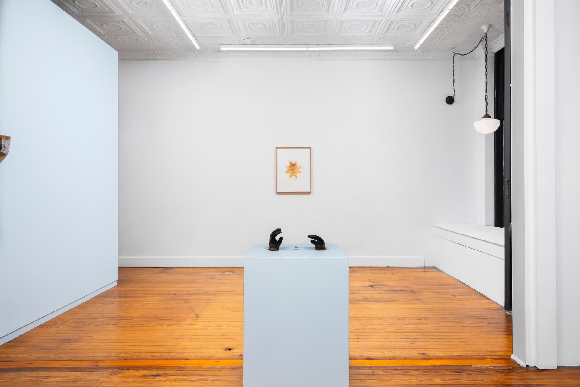 Installation view.