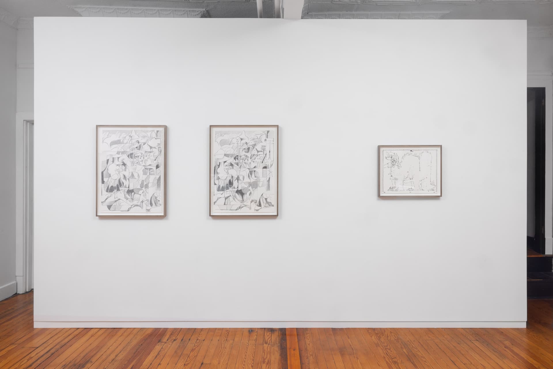 Installation view.