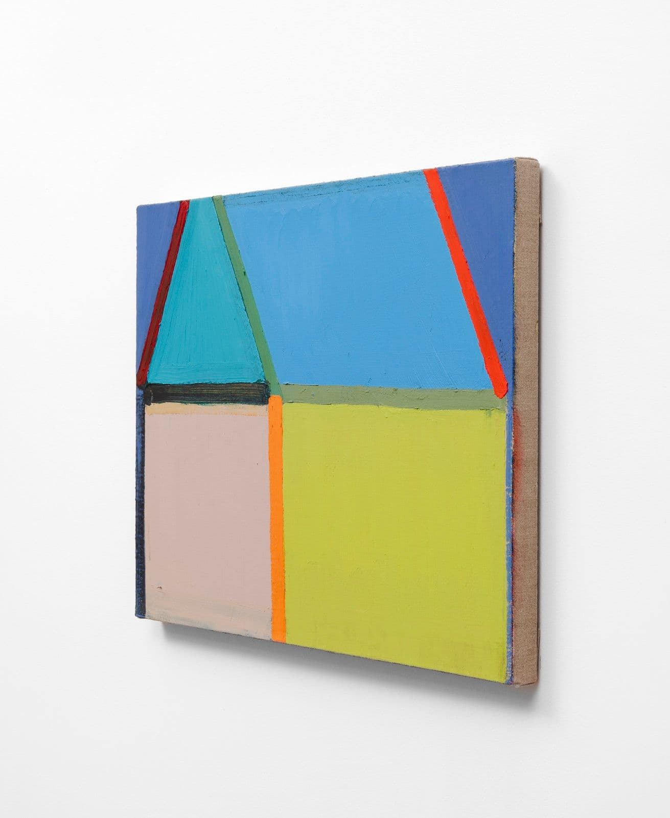 Al Svoboda. Untitled (LOT), 2024. Oil and wax on linen. 16 × 22 inches.