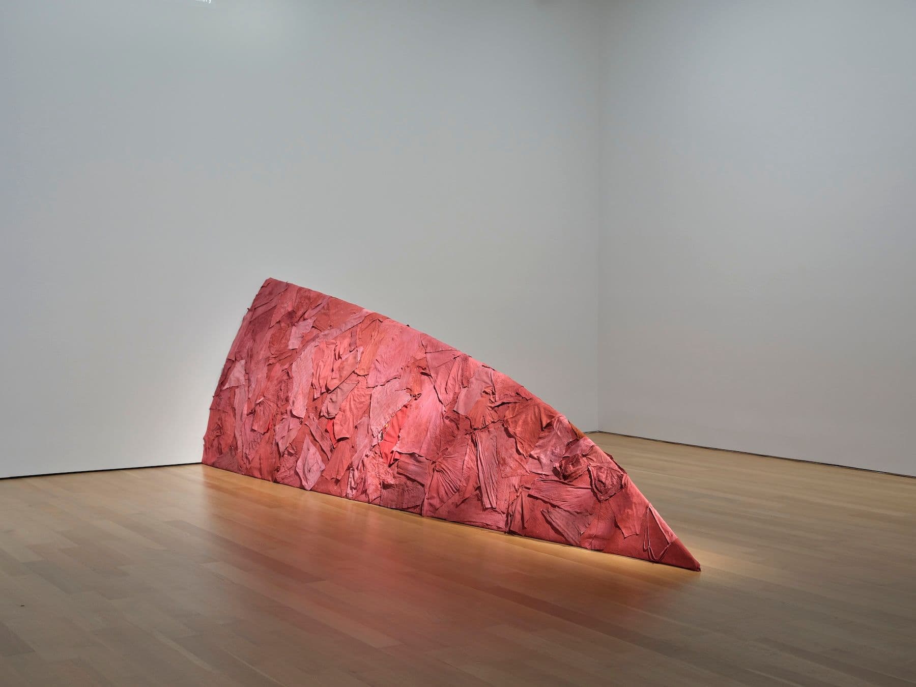 Faye HeavyShield. <i>Venus as Torpedo</i>, 1995, re-created 2025. Mixed media sculptural installation with audio component. 60 × 48 × 204 inches. Installation view from <i>Faye HeavyShield: Issokawo'taan</i>, Art Gallery of Ontatio. Photo: Craig Boyko © AGO.