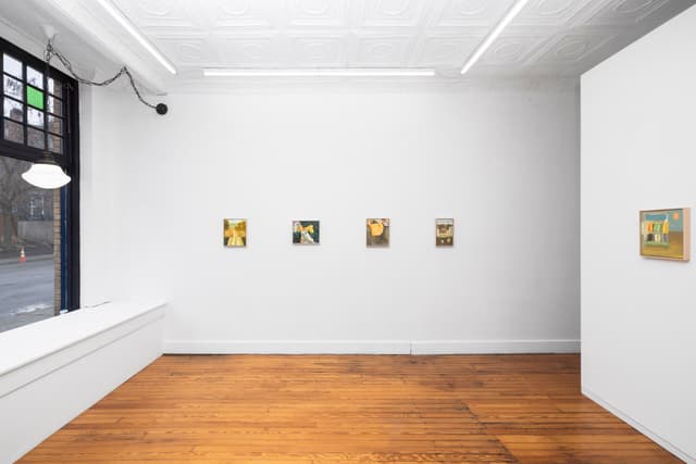 Installation view.
