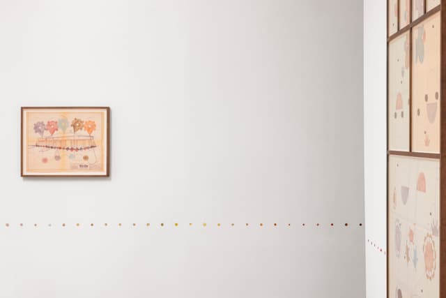 Installation view.