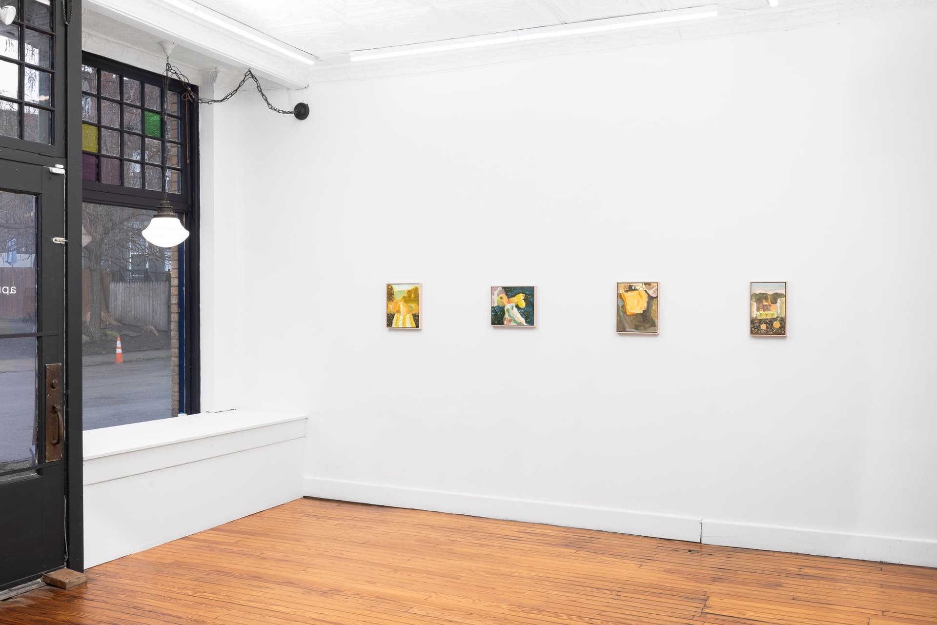 Installation view.