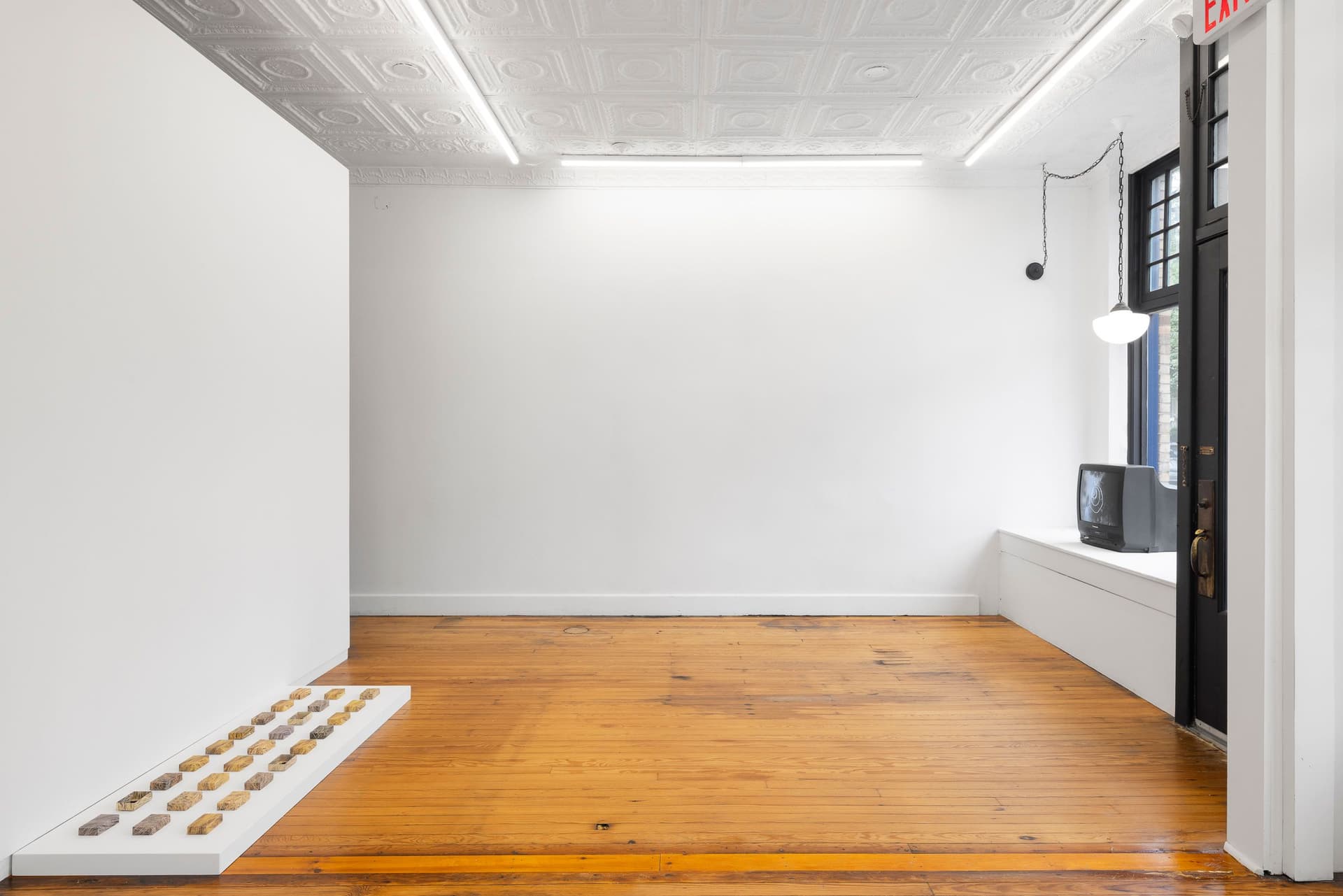 Installation view.