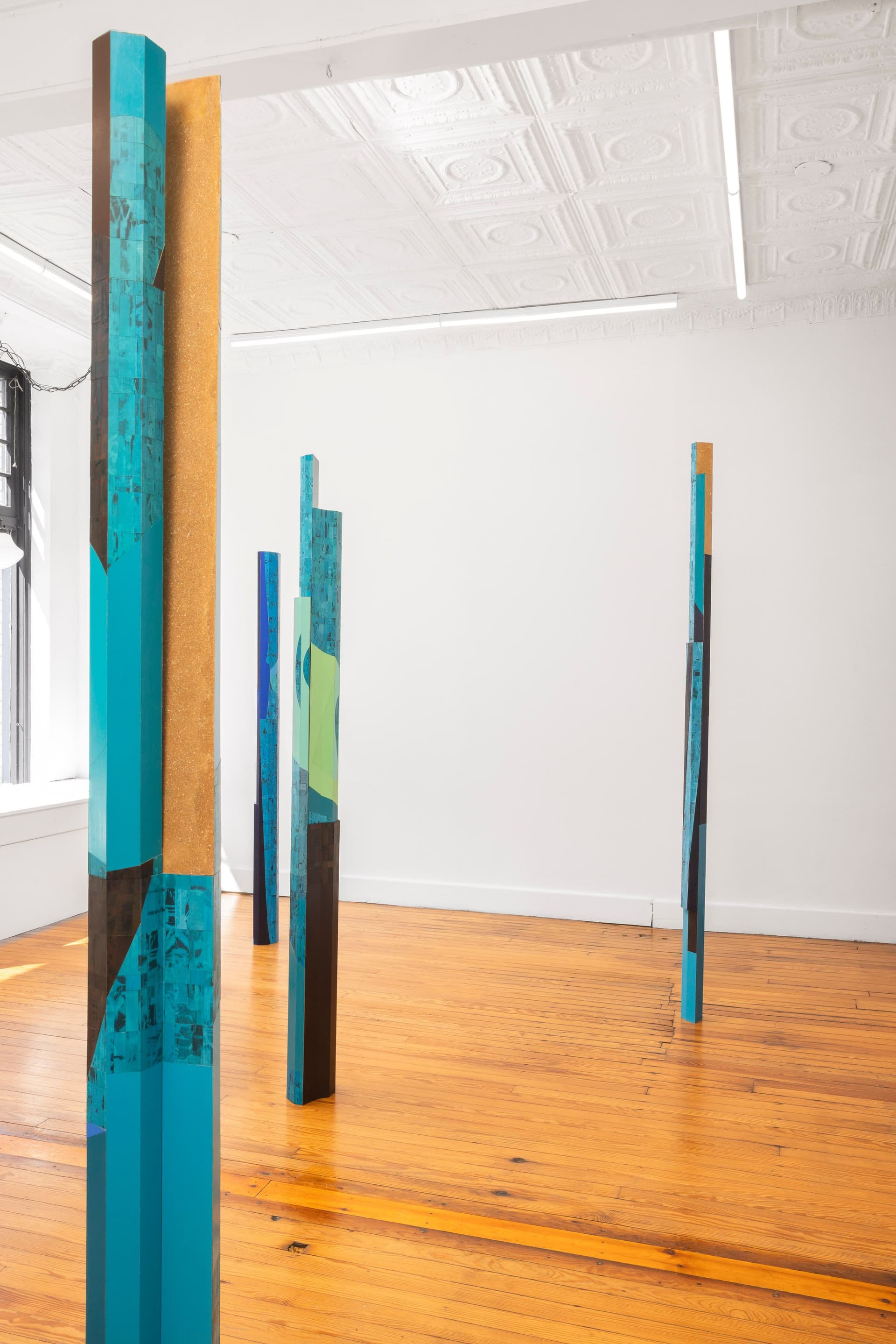 Installation view.