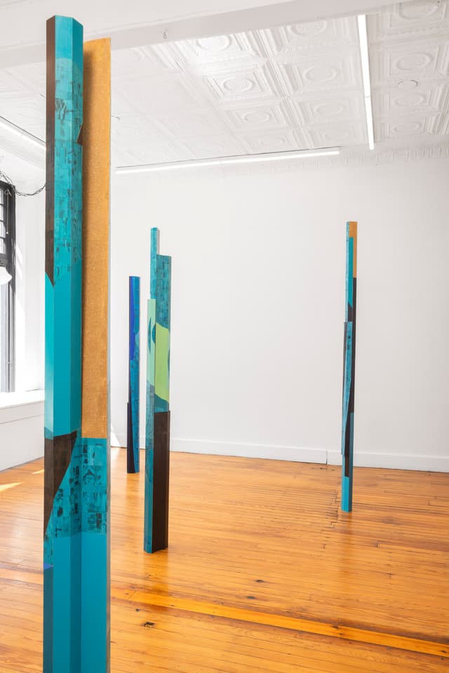 Installation view.