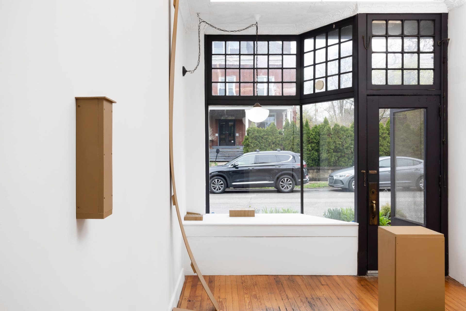 Installation view.