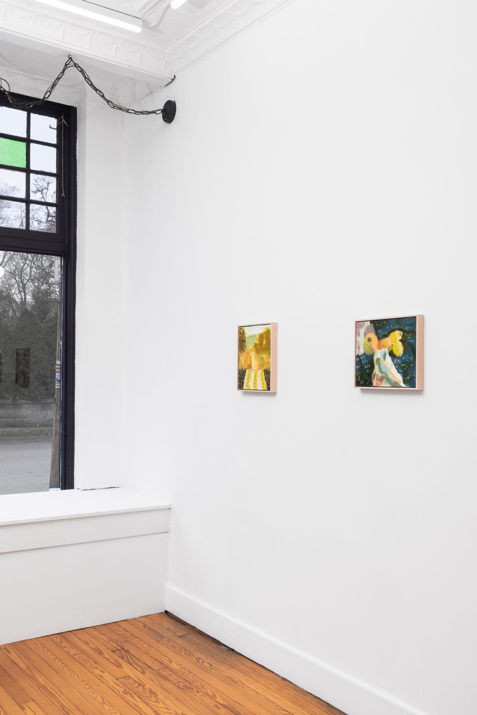 Installation view.