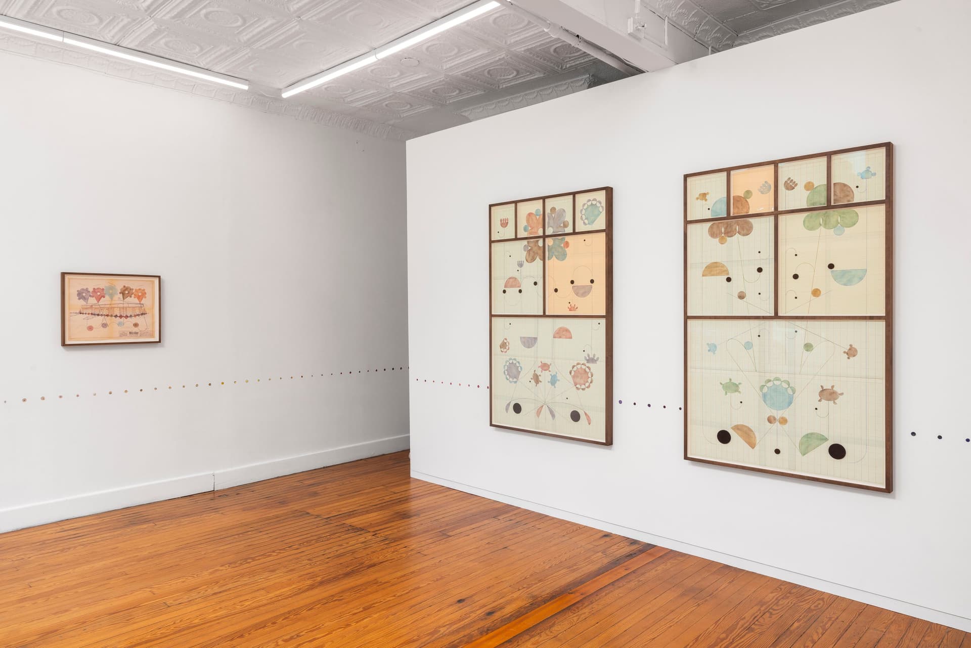 Installation view.