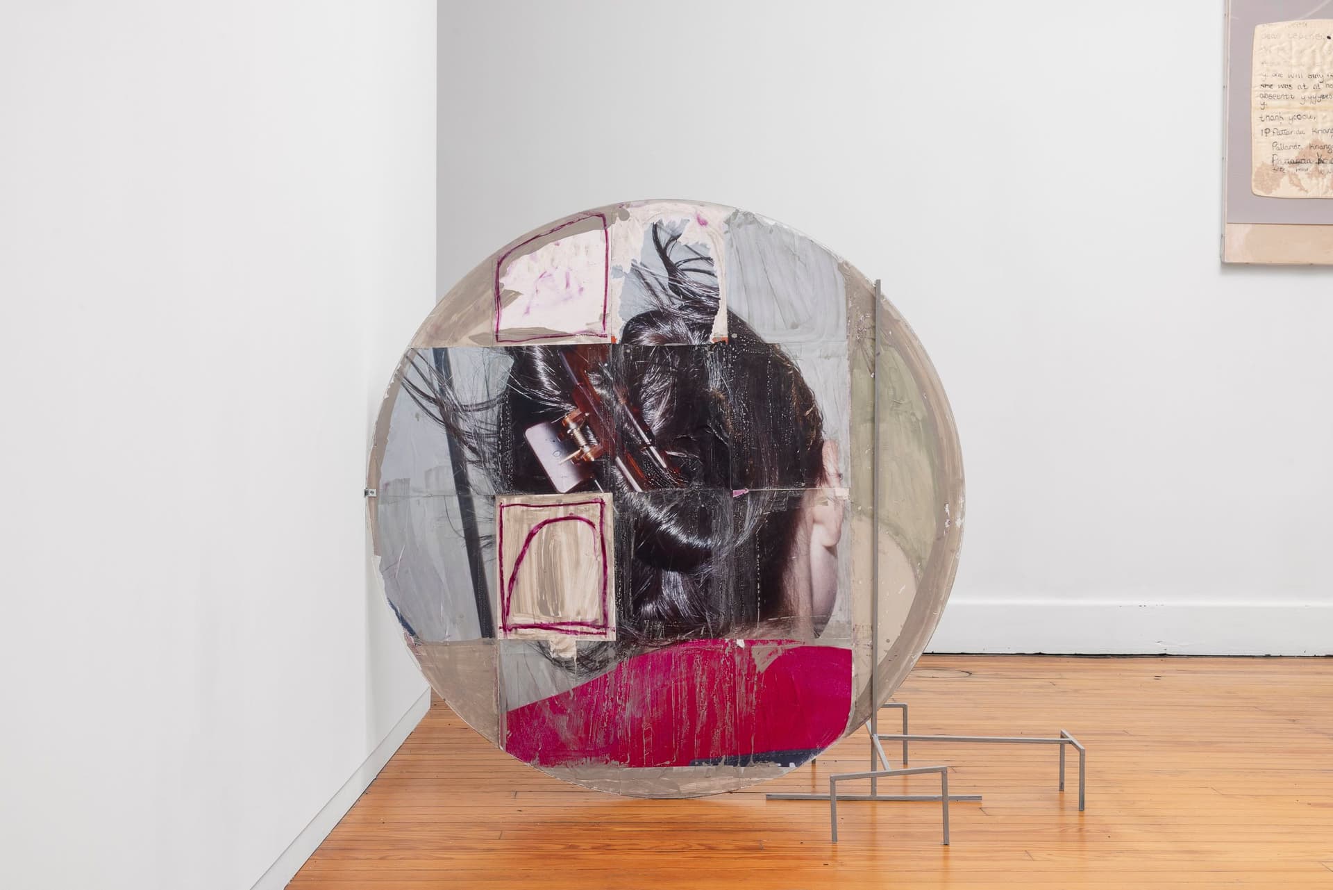 Installation view.