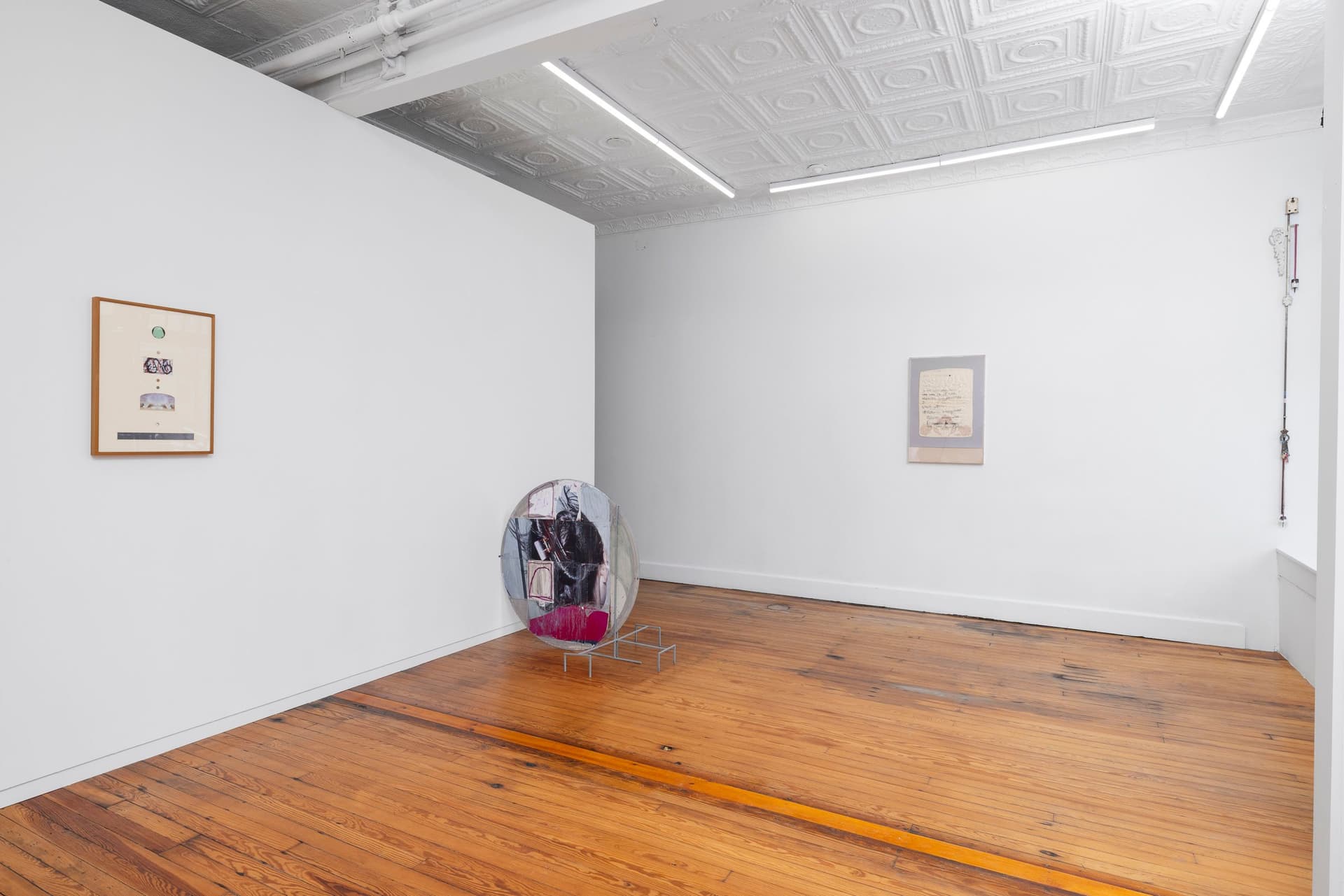 Installation view.