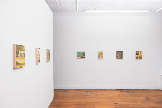 Installation view.