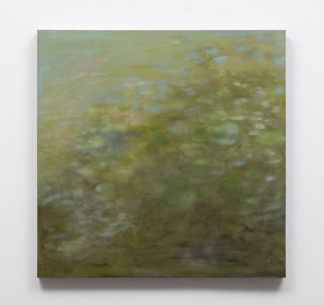 Zoe Koke. <i>Rio Grande</i>, 2025. Oil on canvas. 30 × 30 inches.