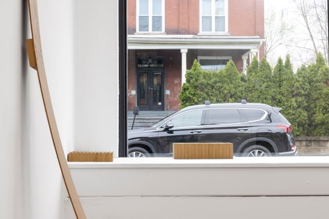 Installation view.