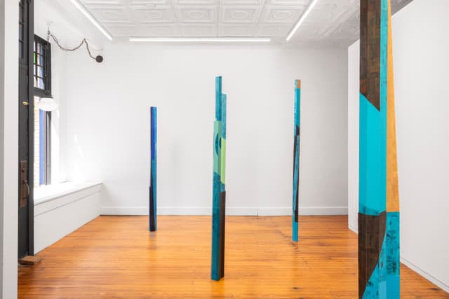 Installation view.