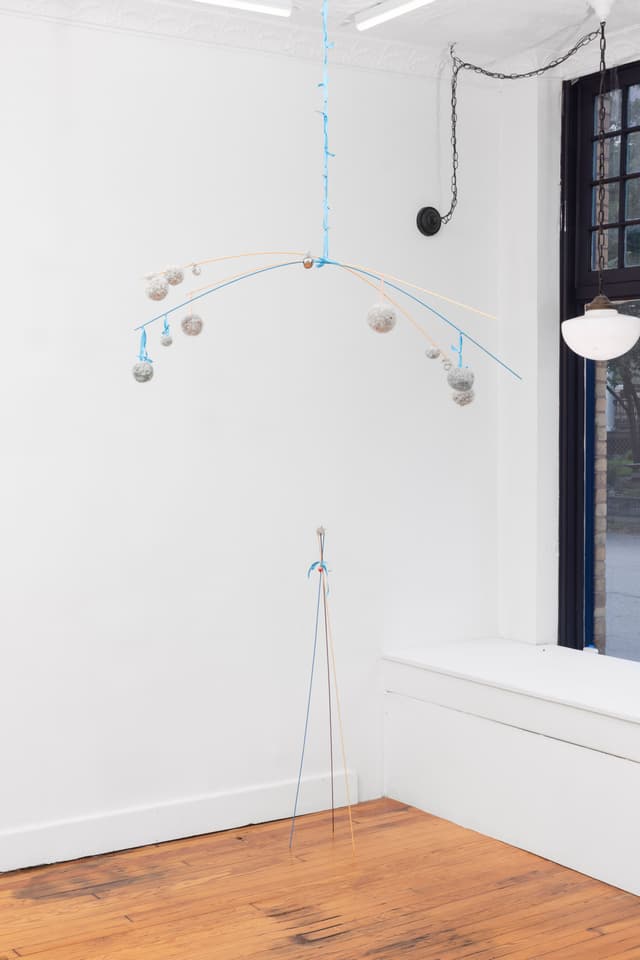 Installation view.
