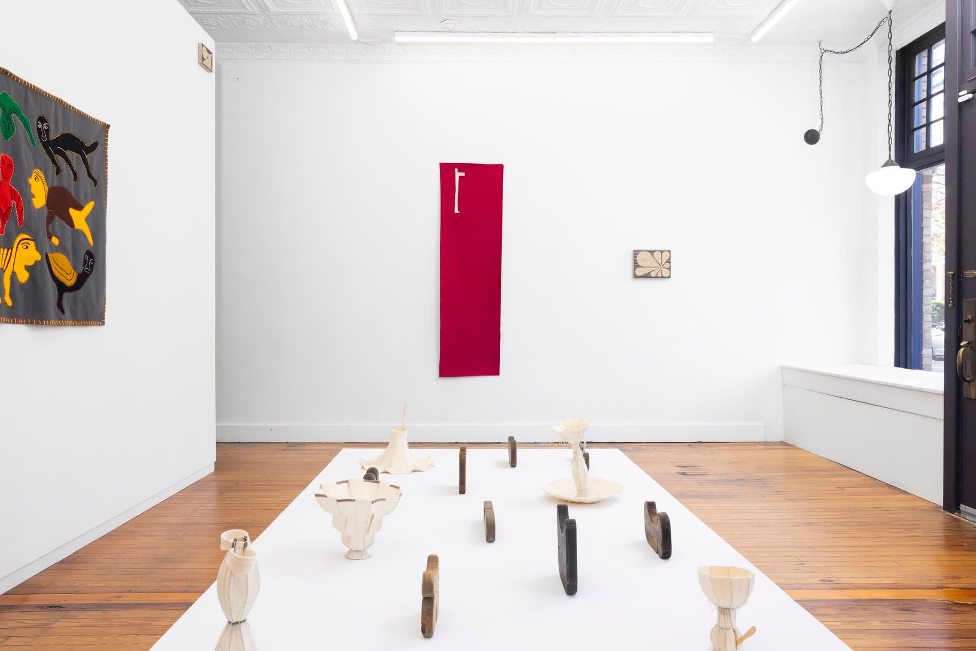 Installation view.