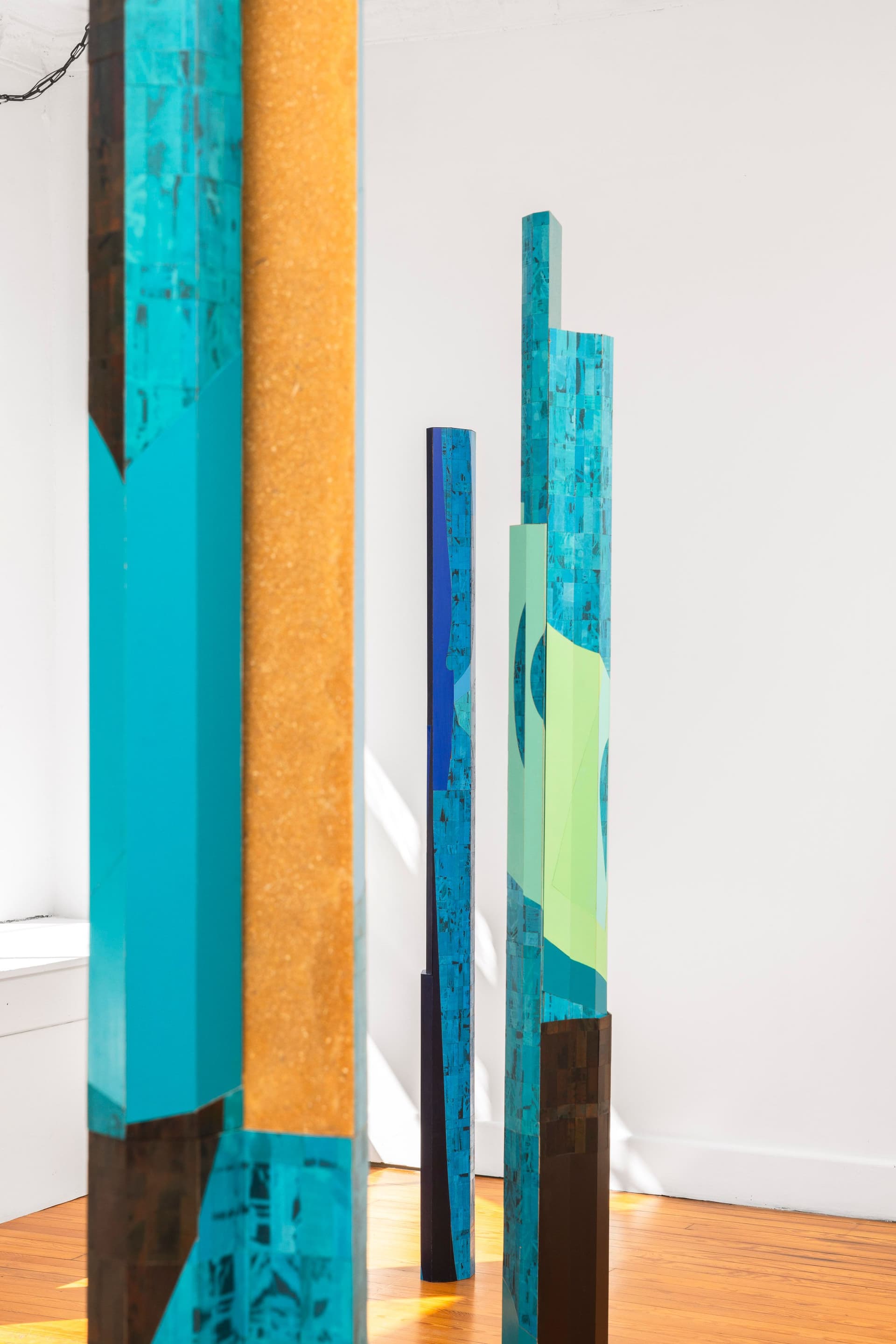 Installation view.