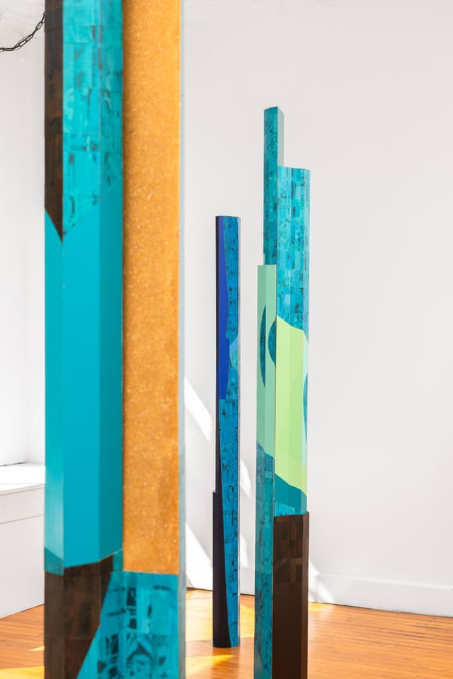 Installation view.