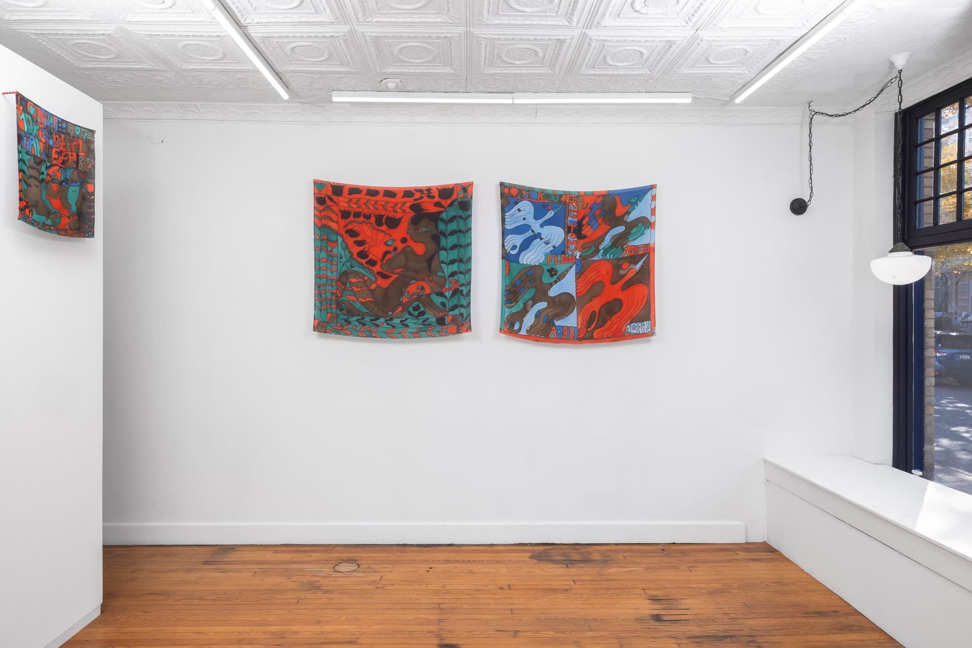 Installation view.