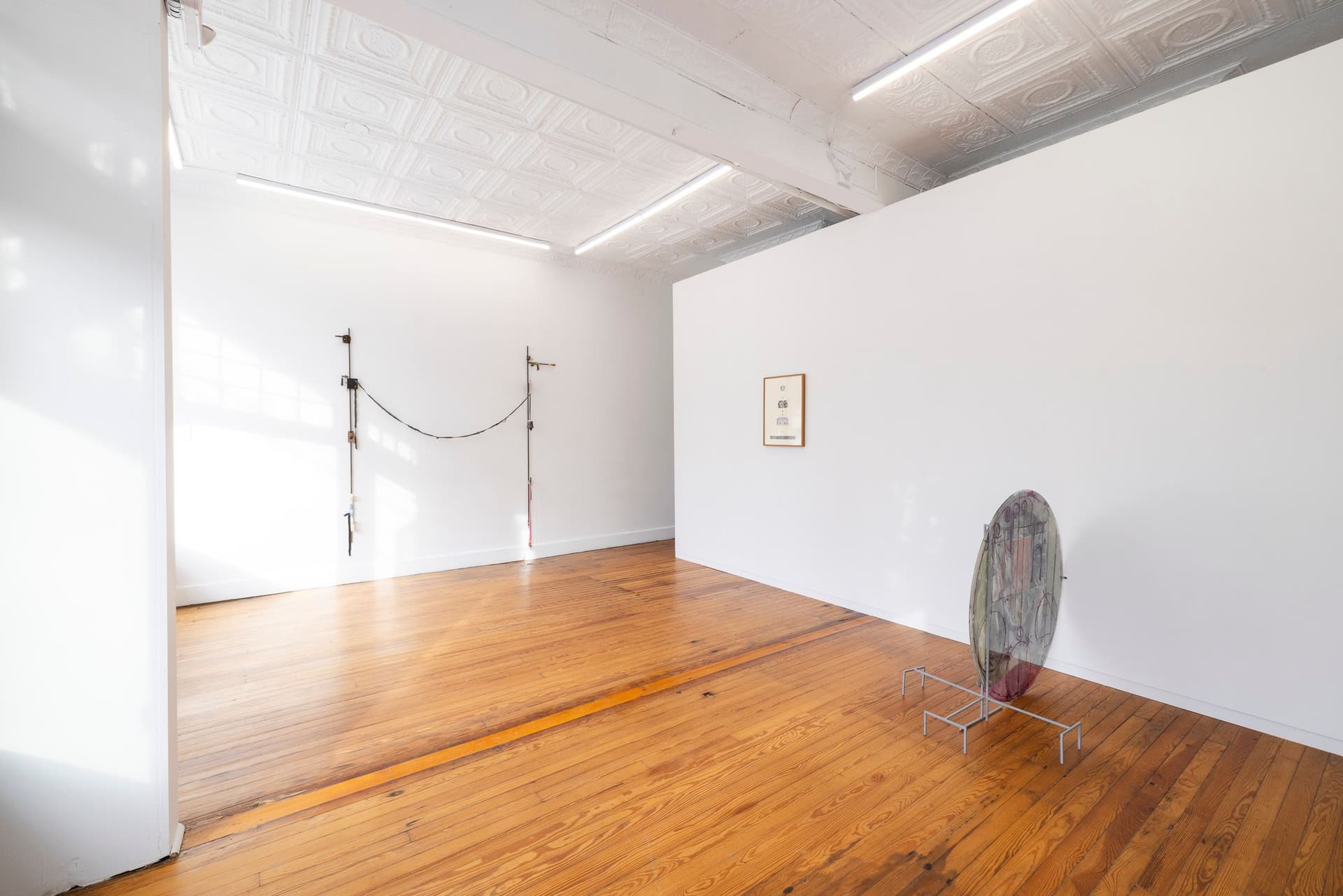 Installation view.