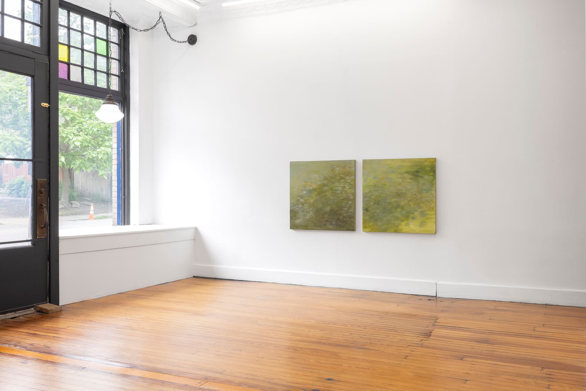 Installation view.