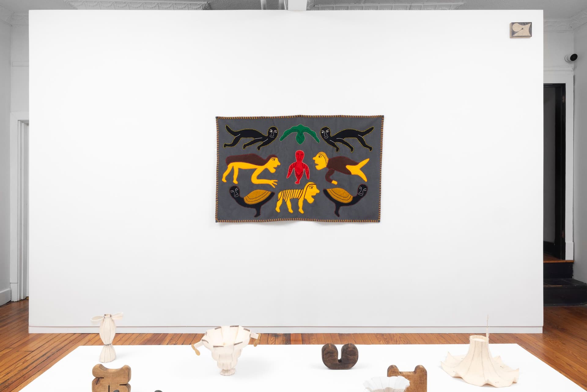 Installation view.