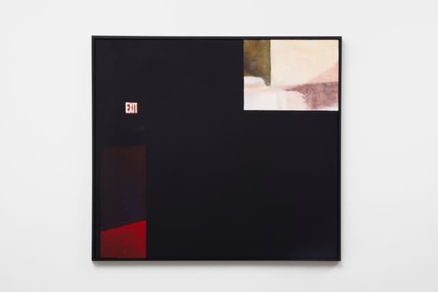 Joseph Ryznar. At the Roxy, 2020. Acrylic on canvas. 38 x 41.5 inches.