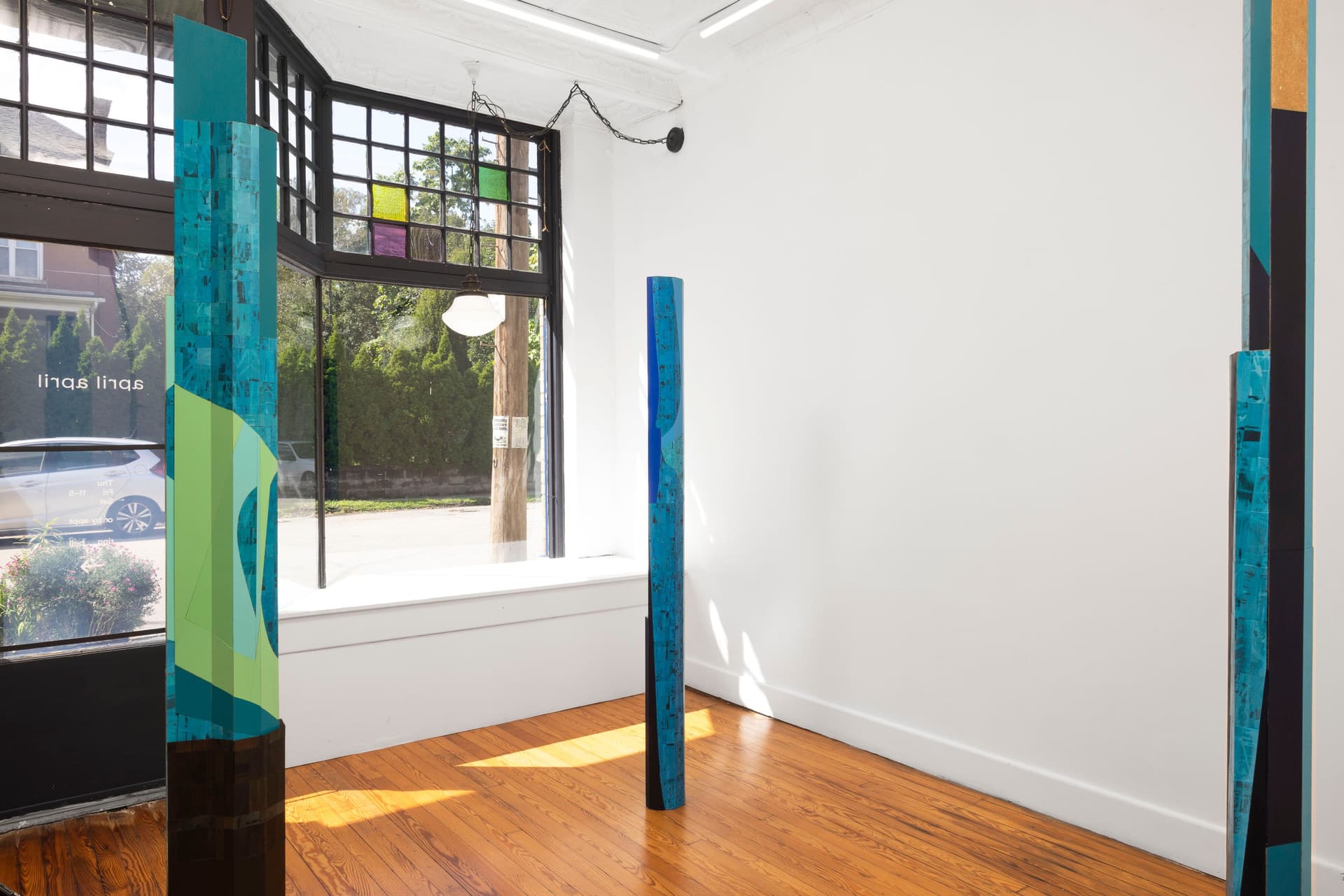 Installation view.