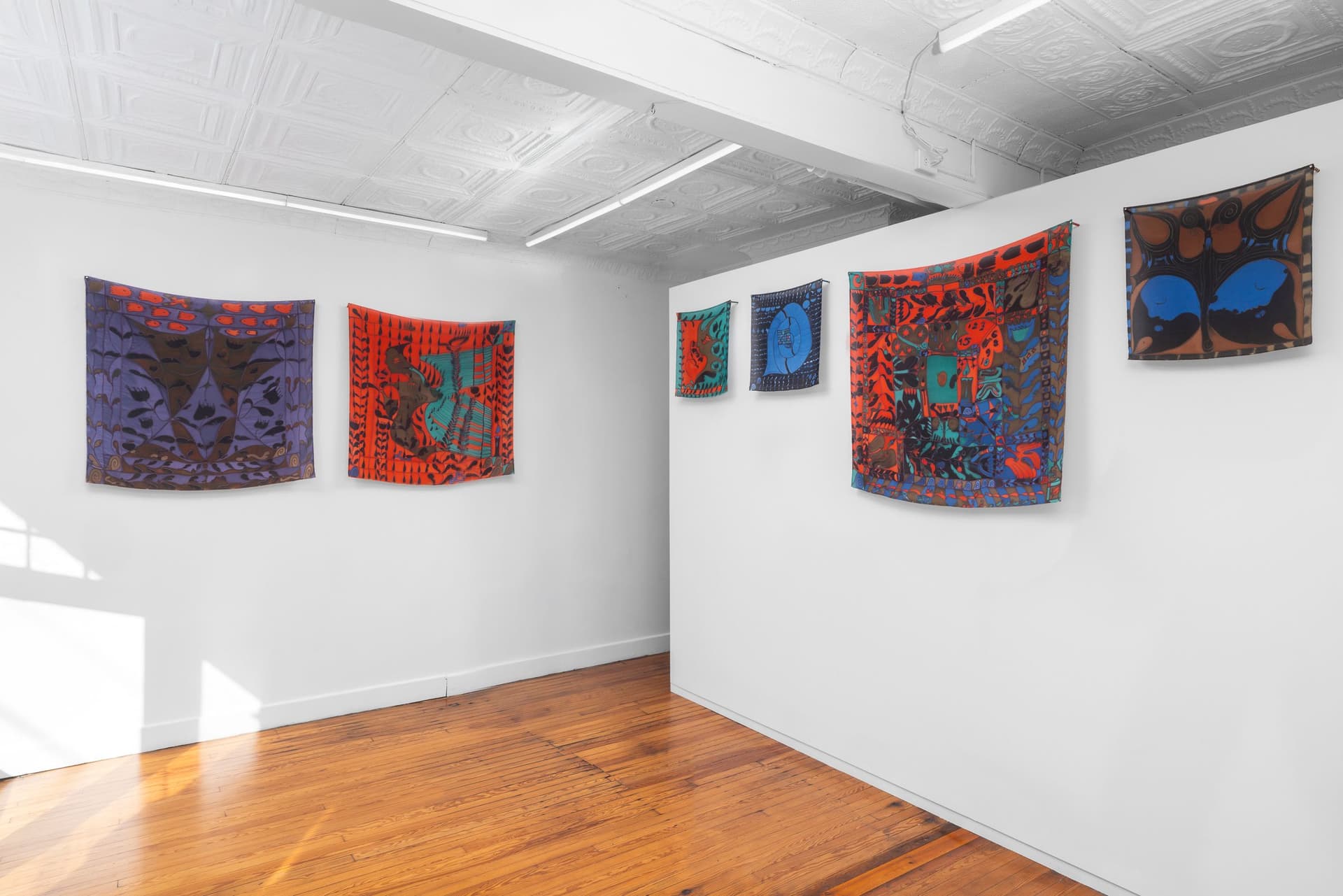 Installation view.