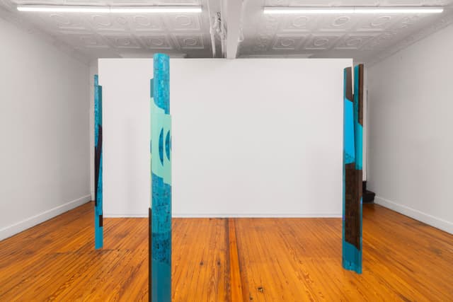 Installation view.