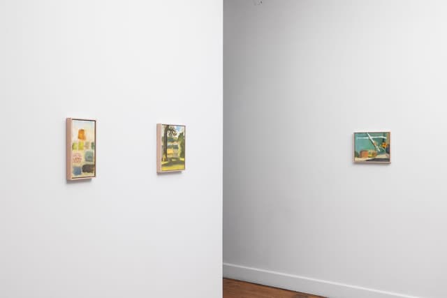 Installation view.