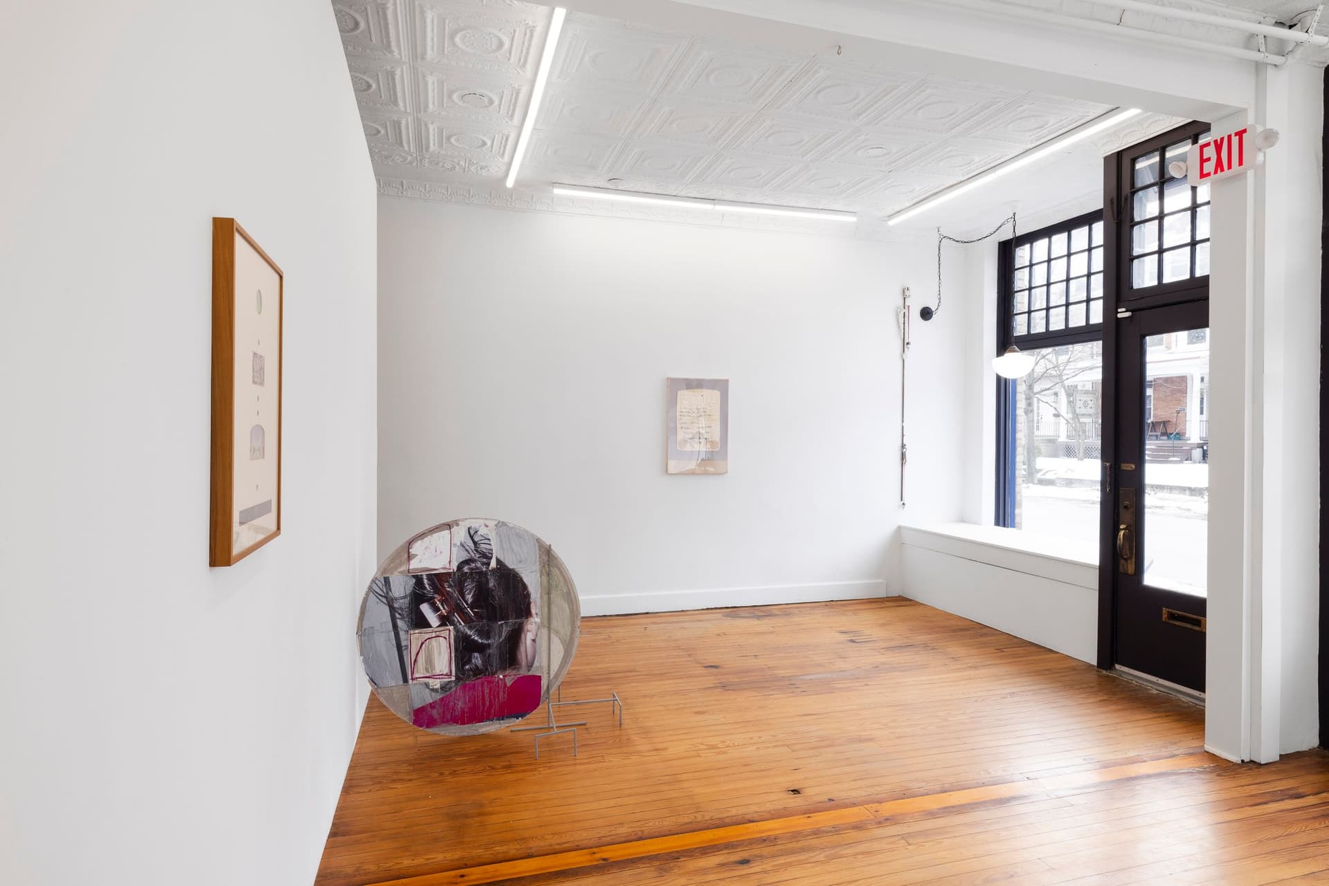 Installation view.