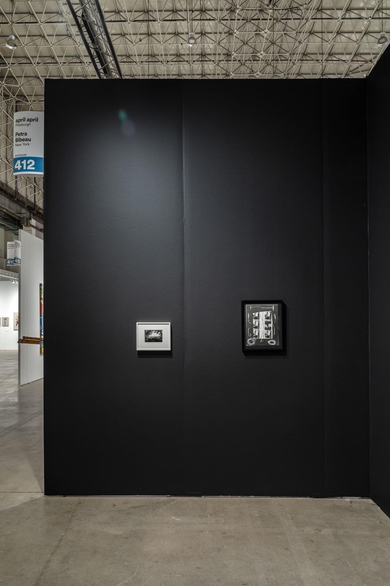 Installation view.