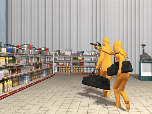 Peggy Ahwesh. <i>the (We) Fallen</i>, 2026. 3-channel video on stacked CRT monitors. 21 × 9 × 5 inches. 5 minutes 55 seconds. Edition of 3 plus II AP. Courtesy of Microscope Gallery, New York.